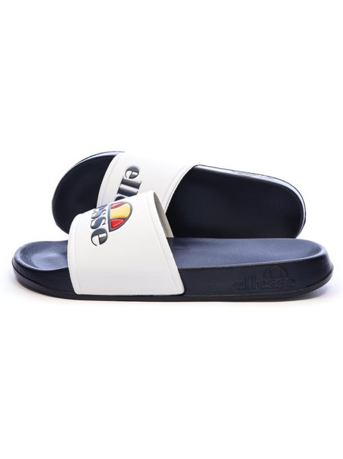 Chinelos Ellesse Duke para Homem Branco/Azul-Marinho - Kiabi Chinelos Ellesse Duke para Homem Branco/Azul-Marinho - Kiabi