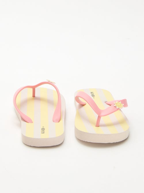 Chinelos estampados - Kiabi
