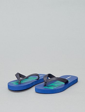 Chinelos estampados - Kiabi