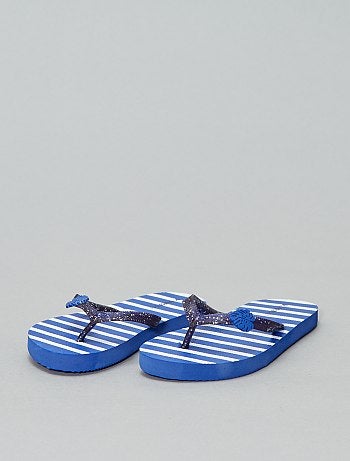 Chinelos estampados - Kiabi