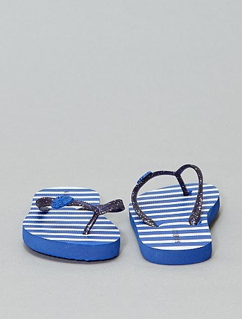 Chinelos estampados - Kiabi