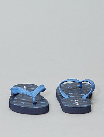 Chinelos estampados - Kiabi