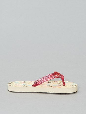 Chinelos estampados - Kiabi