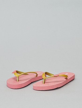 Chinelos estampados - Kiabi