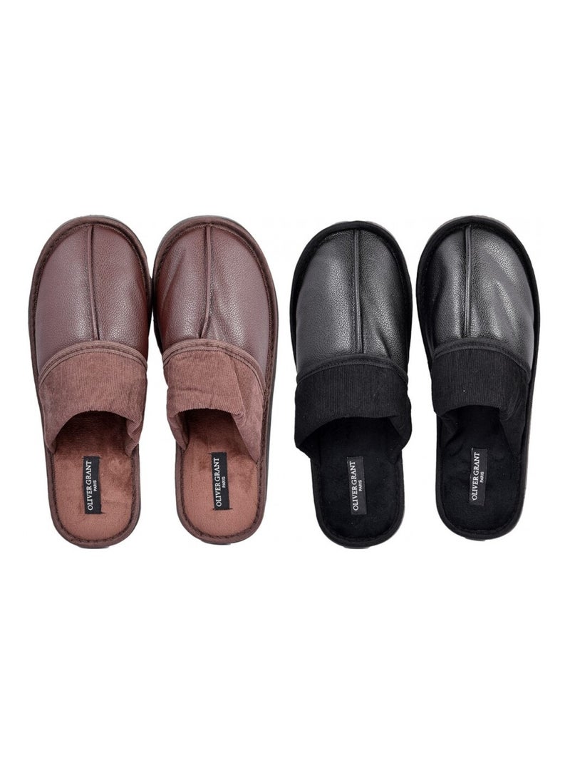 Chinelos Homem OLIVER GRANT Pack de 2 Multicolorido - Kiabi