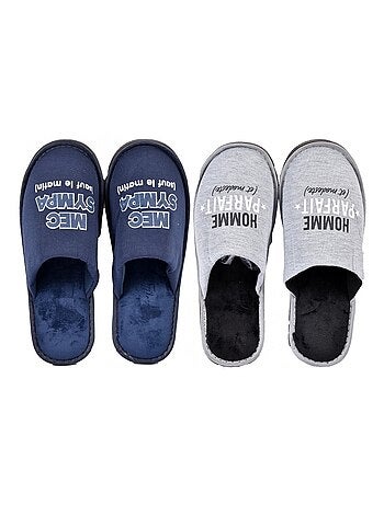 Chinelos homem pack de 2