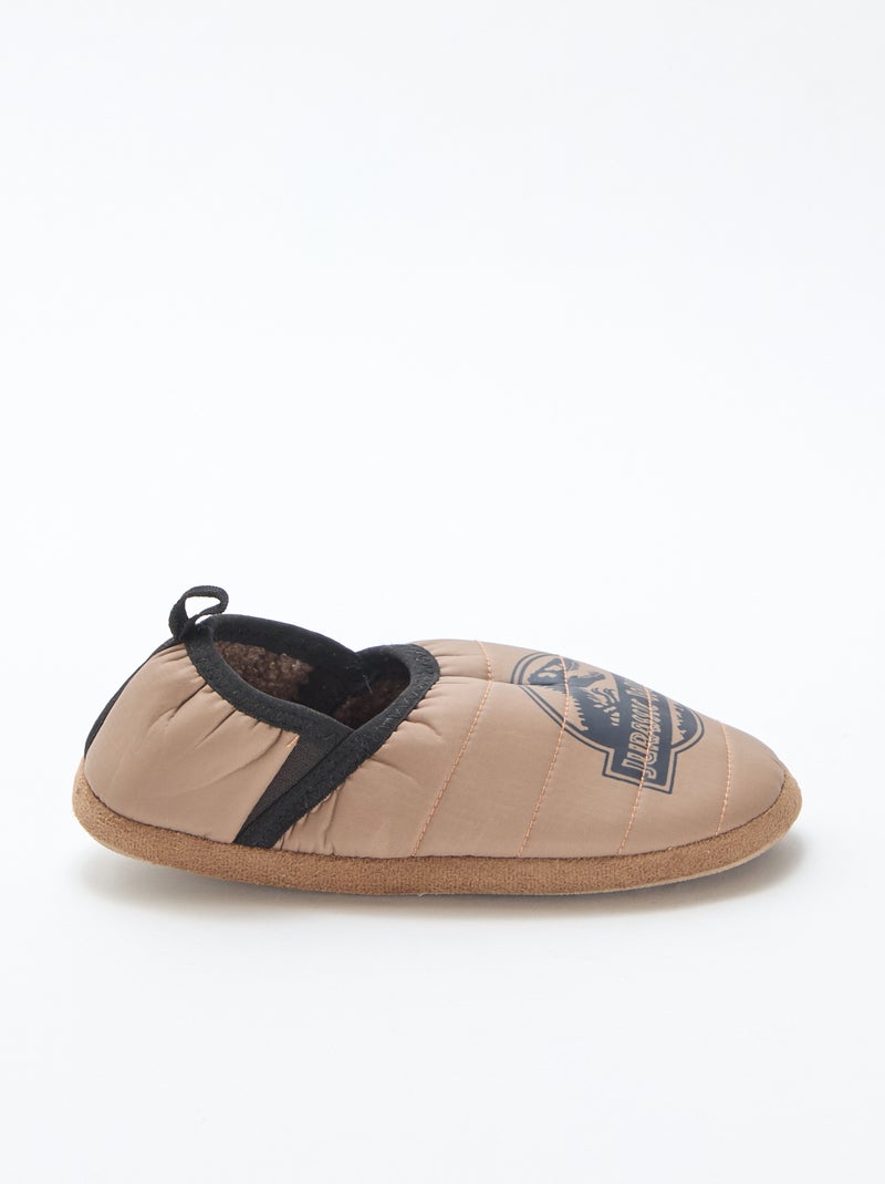 Chinelos "Jurassic World" Castanho - Kiabi