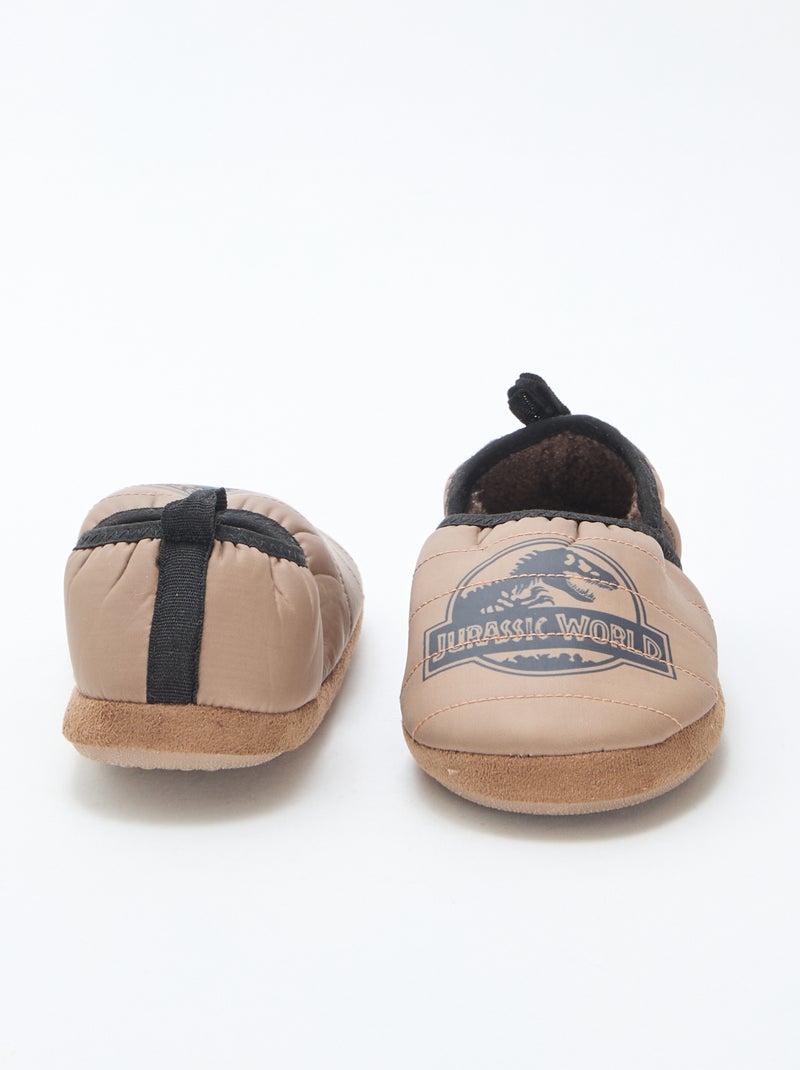 Chinelos "Jurassic World" Castanho - Kiabi