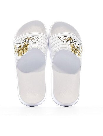 Chinelos Kappa Noles para Mulher Branco/Castanho