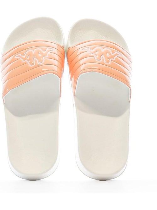 Chinelos kappa noles para mulher branco/rosa - Kiabi Chinelos kappa noles para mulher branco/rosa - Kiabi