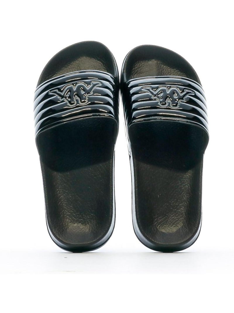 Chinelos Kappa Noles Pretos para Mulher 361I15W Preto - Kiabi