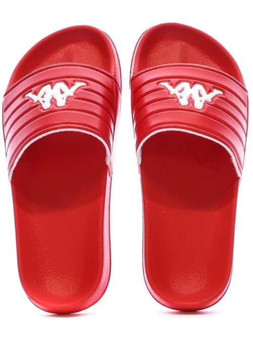 Chinelos Kappa Sarty Kid Vermelhos para Menino com Logótipo - Kiabi