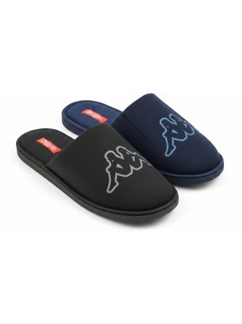 Chinelos Mulas Homem Acolchoados KAPPA Pack 2 Pares - Kiabi Chinelos Mulas Homem Acolchoados KAPPA Pack 2 Pares - Kiabi