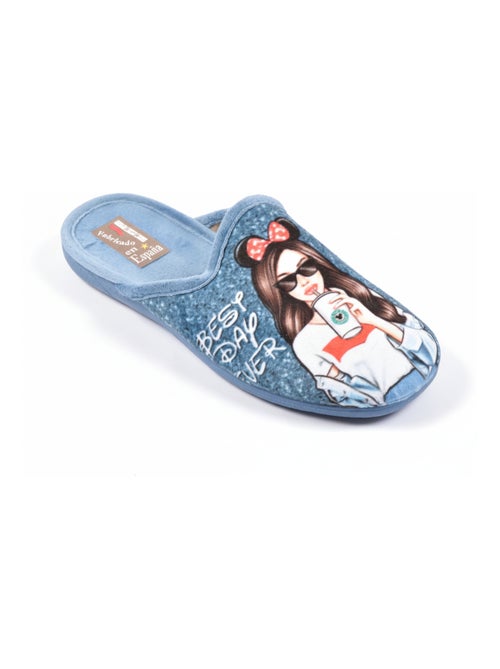 Chinelos Mules mulher PHOTOPRINT - Kiabi Chinelos Mules mulher PHOTOPRINT - Kiabi