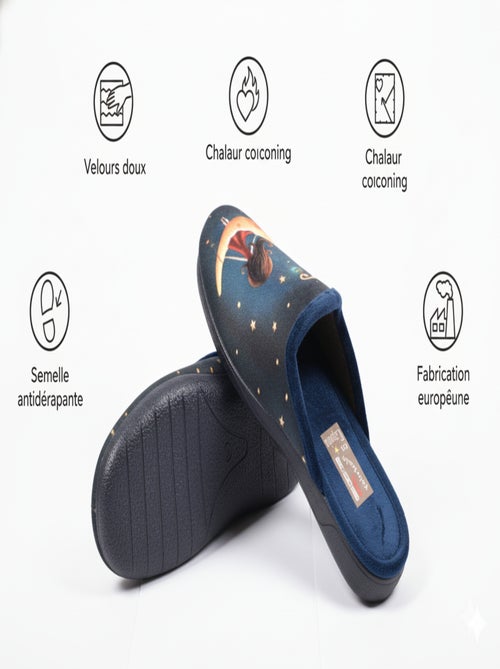 Chinelos Mules mulher PHOTOPRINT - Kiabi Chinelos Mules mulher PHOTOPRINT - Kiabi