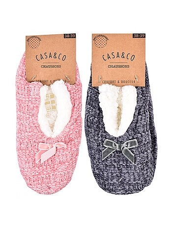 Chinelos Mulher CASA AND CO Pack de 2
