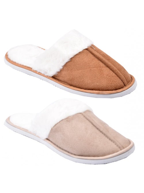 Chinelos mulher casa and co pack de 2 - Kiabi Chinelos mulher casa and co pack de 2 - Kiabi