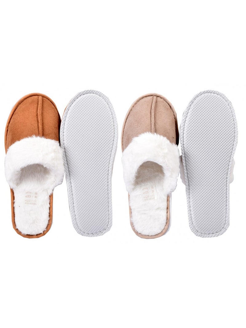 Chinelos mulher casa and co pack de 2 Multicolorido - Kiabi