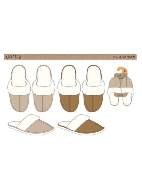 Chinelos mulher casa and co pack de 2 - Kiabi Chinelos mulher casa and co pack de 2 - Kiabi