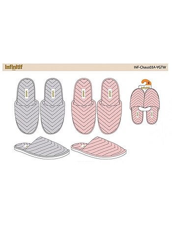 Chinelos Mulher INFINITIF Pack de 2