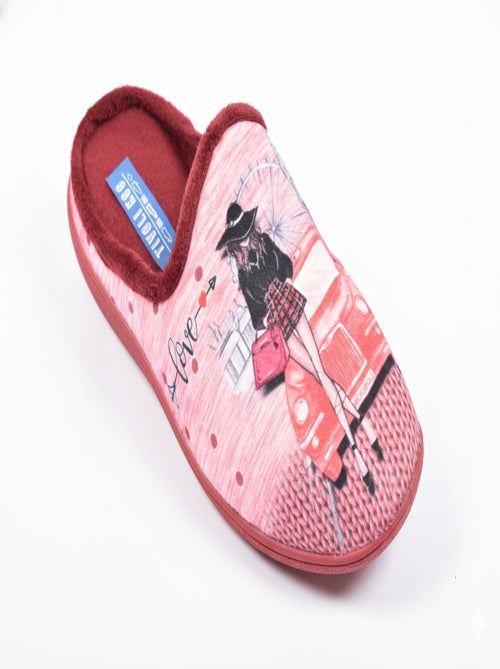 Chinelos Mulher Mule PhotoPrint - Kiabi Chinelos Mulher Mule PhotoPrint - Kiabi