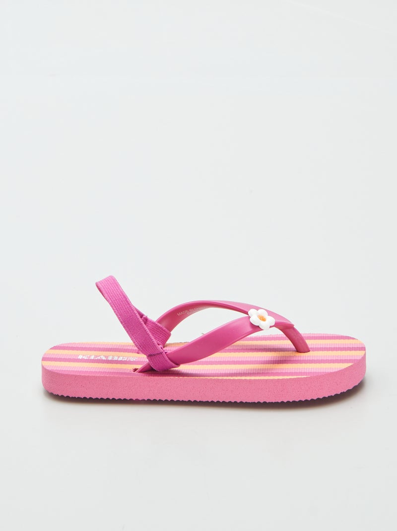 Chinelos multicolores ROSA - Kiabi