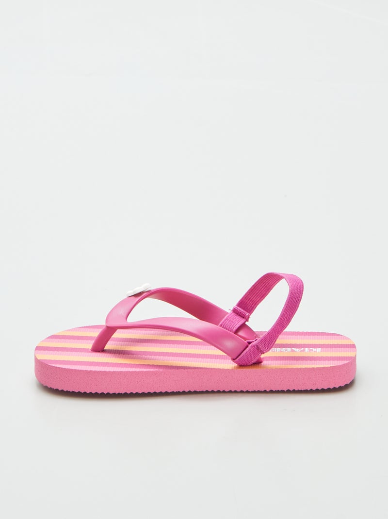 Chinelos multicolores ROSA - Kiabi