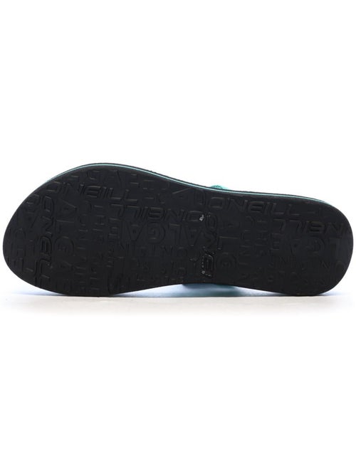 Chinelos o'neill cove bloom para mulher azul/preto - Kiabi