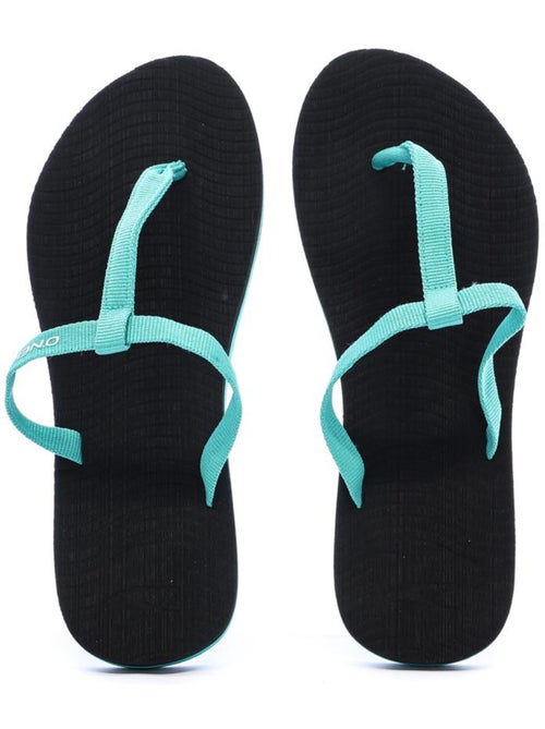 Chinelos o'neill cove bloom para mulher azul/preto - Kiabi