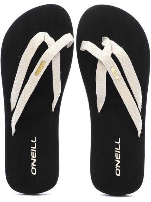 Chinelos O'Neill Ditsy Strap Pretos/Beige para Mulher - Kiabi Chinelos O'Neill Ditsy Strap Pretos/Beige para Mulher - Kiabi