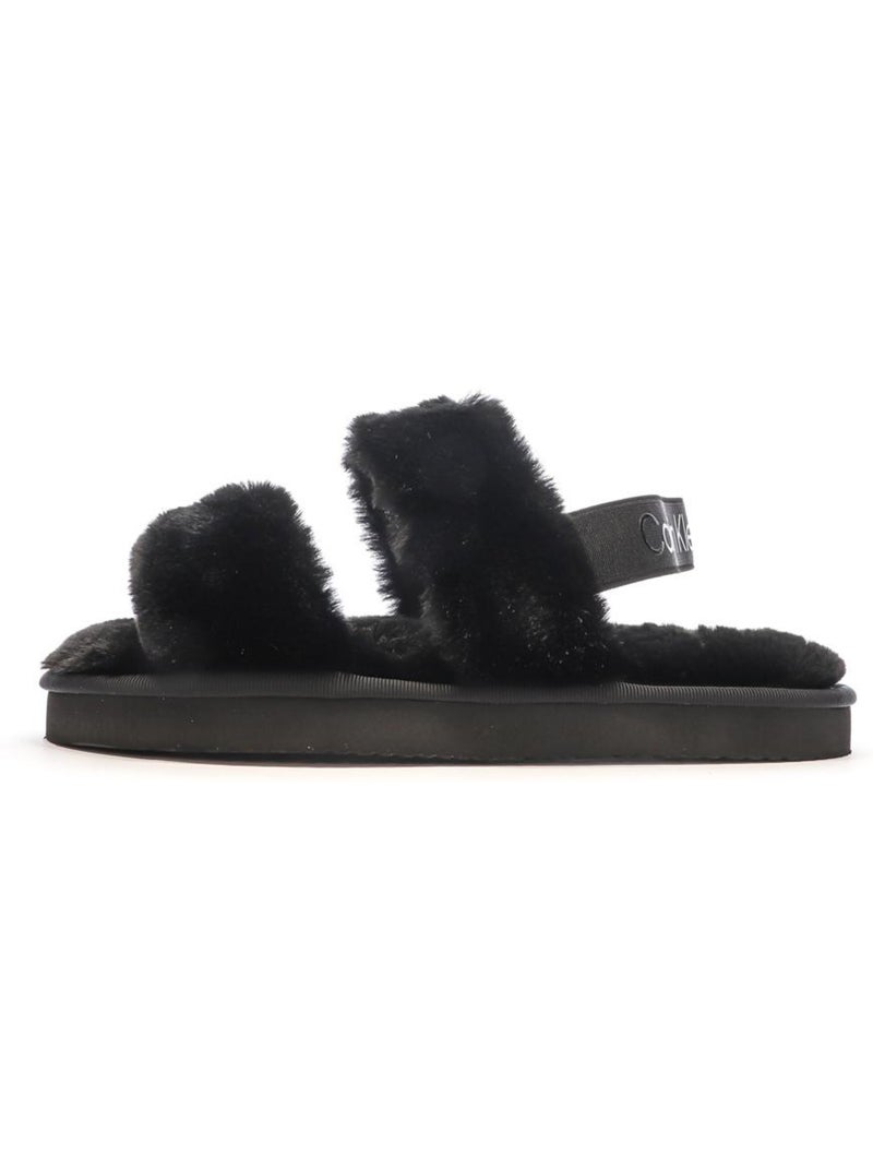 Chinelos Pretos Calvin Klein Jeans para Mulher Preto - Kiabi