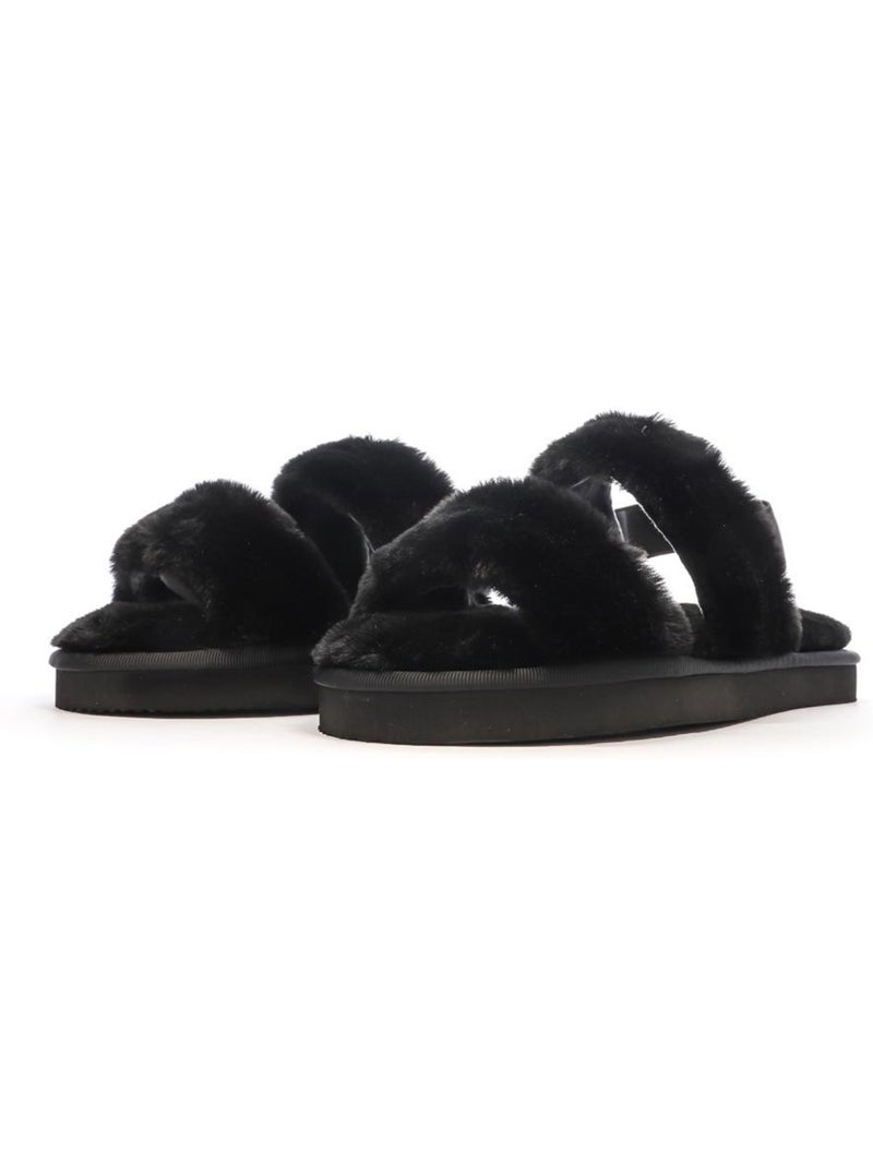 Chinelos Pretos Calvin Klein Jeans para Mulher Preto - Kiabi