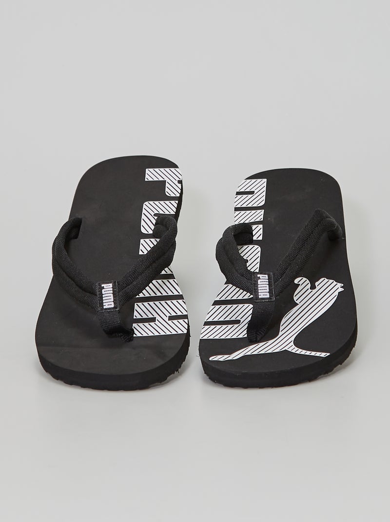 Chinelos 'Puma' PRETO - Kiabi