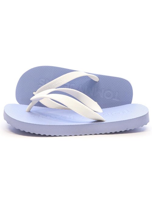 Chinelos Tommy Hilfiger para Mulher Azul/Branco EN0EN02447 - Kiabi Chinelos Tommy Hilfiger para Mulher Azul/Branco EN0EN02447 - Kiabi