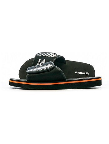 Chinelos Umbro Remo para Homem Preto/Laranja