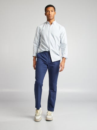 Chino corte direito/ regular fit