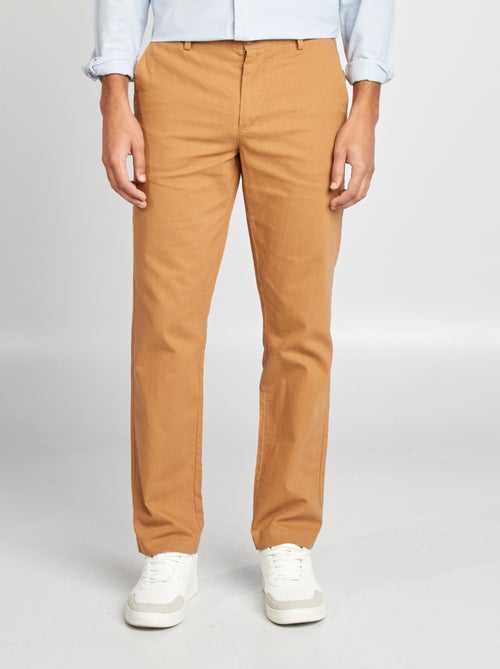 Chino corte direito/ regular fit - Kiabi