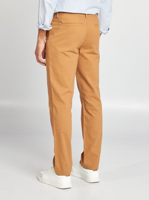 Chino corte direito/ regular fit - Kiabi