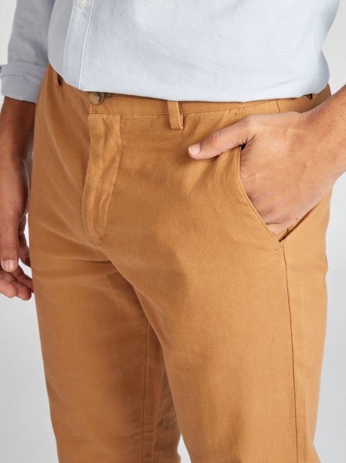 Chino corte direito/ regular fit - Kiabi
