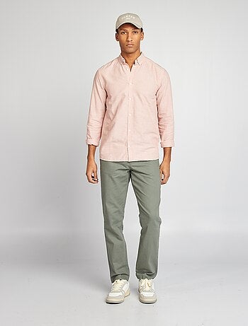Chino corte direito/ regular fit