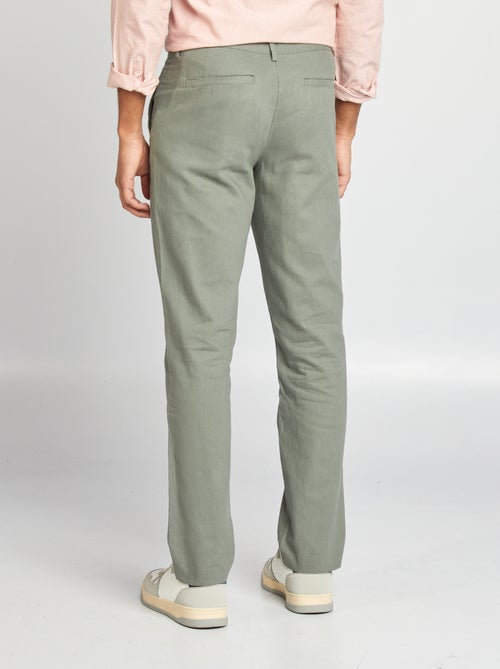 Chino corte direito/ regular fit - Kiabi