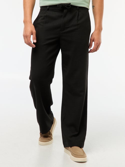 Chino largo liso - Kiabi