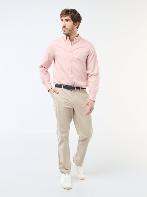 Chino liso cintura normal - Kiabi