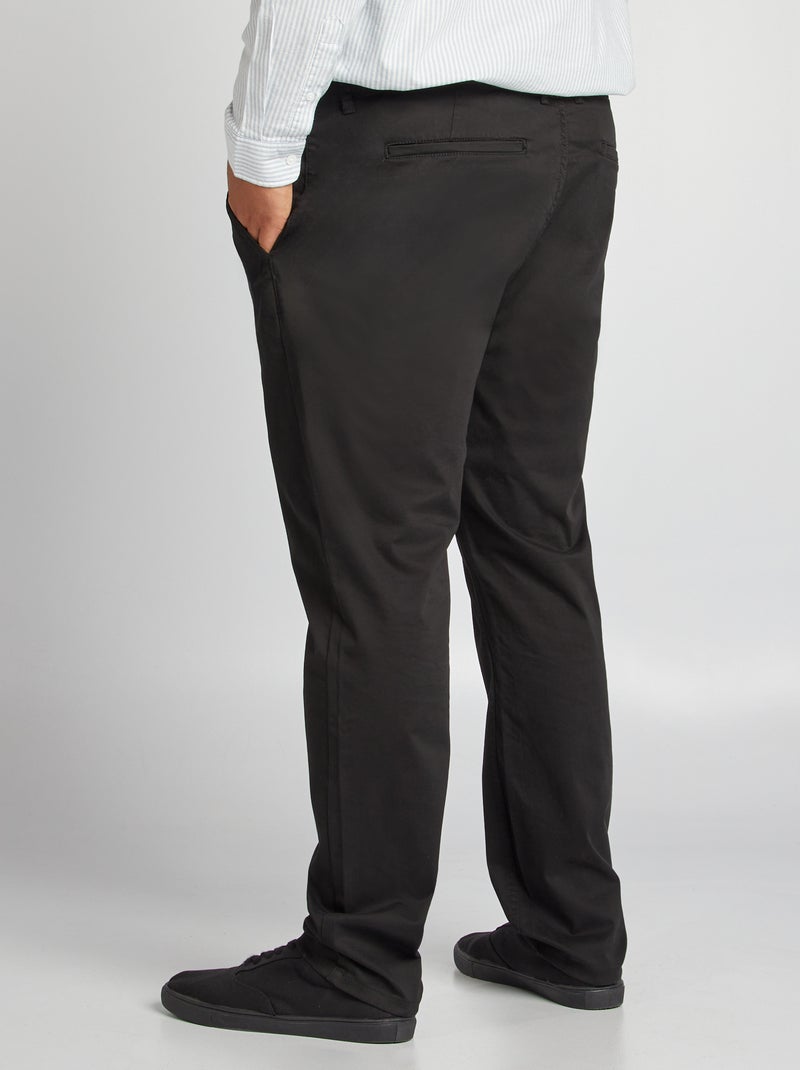 Chino slim - L32 Preto - Kiabi