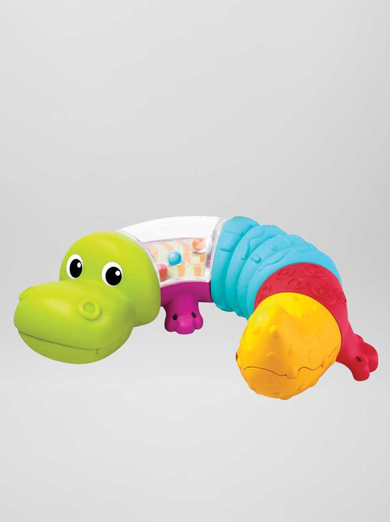 Chocalho 'crocodilo' sensorial para bebé Multicor - Kiabi