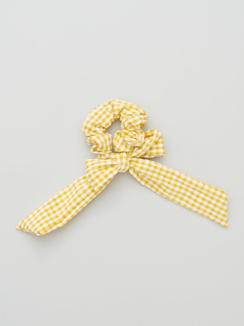 Chuchu com motivo vichy AMARELO - Kiabi
