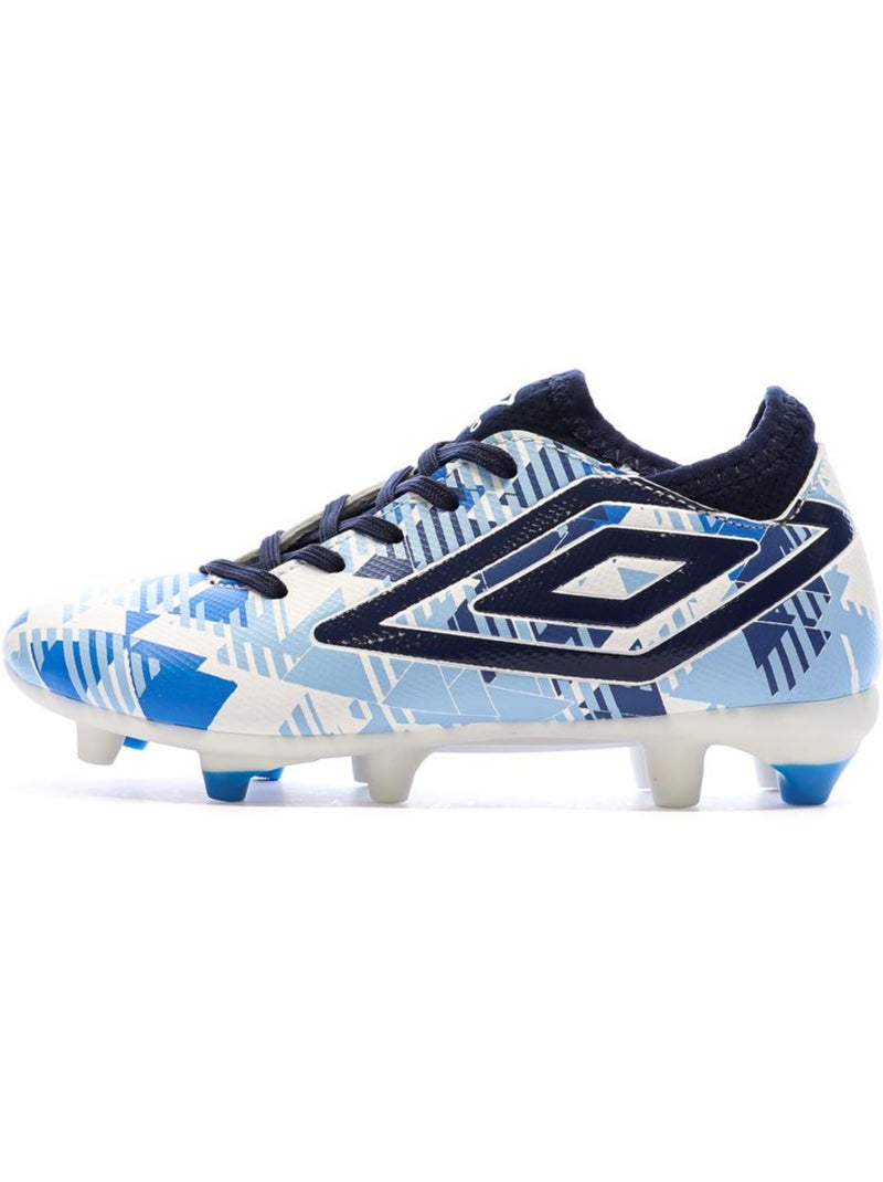 Chuteiras de Futebol Umbro para Criança Azul/Branco FG Azul - Kiabi