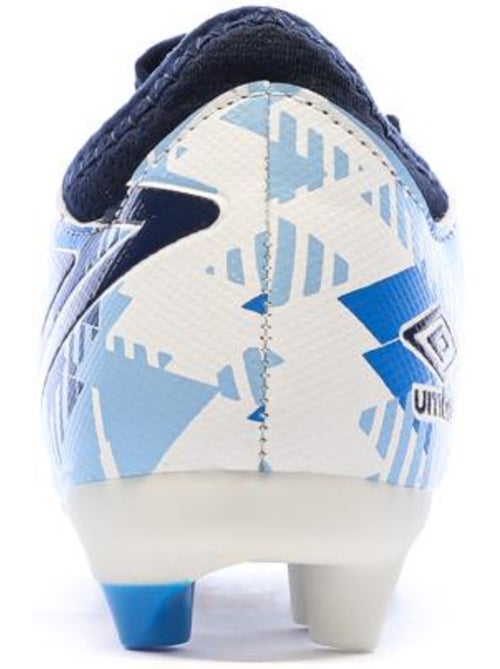 Chuteiras de Futebol Umbro para Criança Azul/Branco FG - Kiabi
