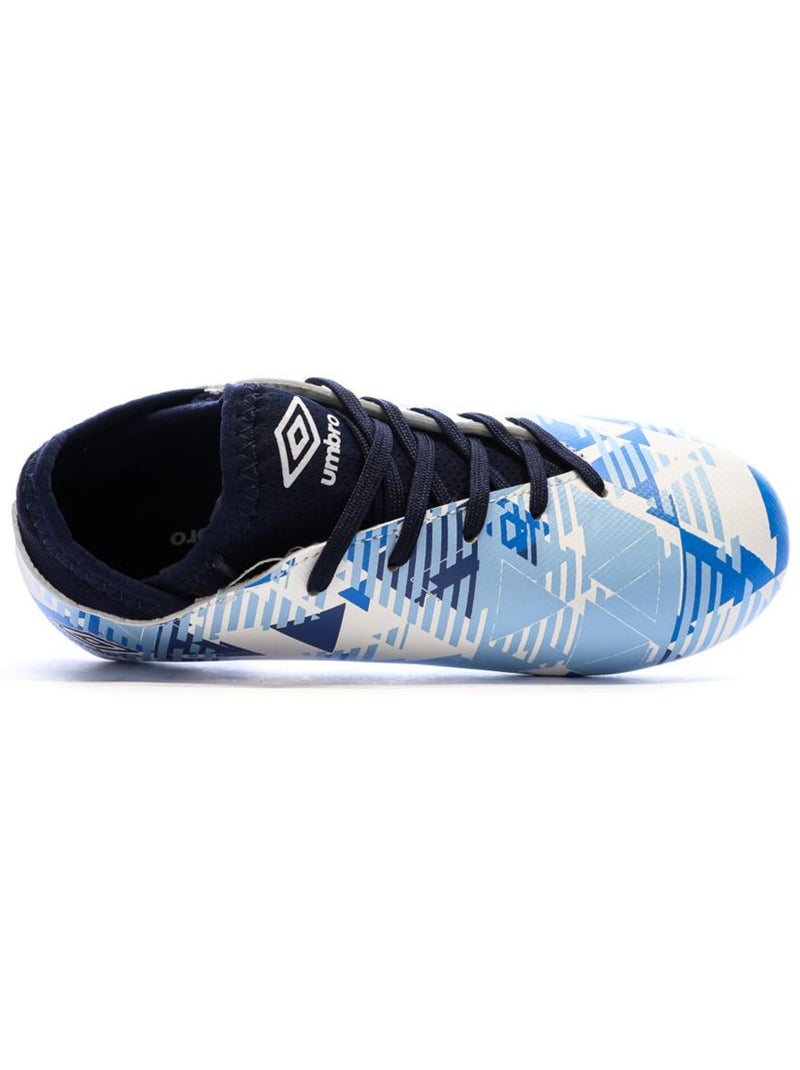 Chuteiras de Futebol Umbro para Criança Azul/Branco FG Azul - Kiabi