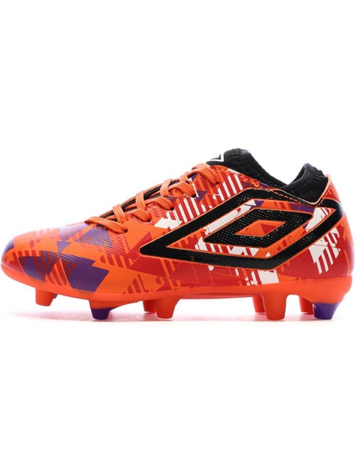 Chuteiras de Futebol Umbro Vermelhas para Rapaz - Kiabi